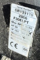 Terhi Nordic 6020 med Mariner 30HK (2006) – Stabil og holdbar jolle