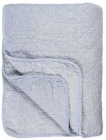 Quilt mælkedrengestriber lyseblå