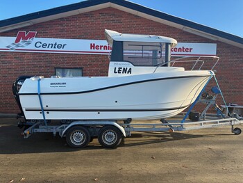 Quicksilver Activ 555 Pilothouse m/Mercury F100 hk 4-takt og Scandic trailer