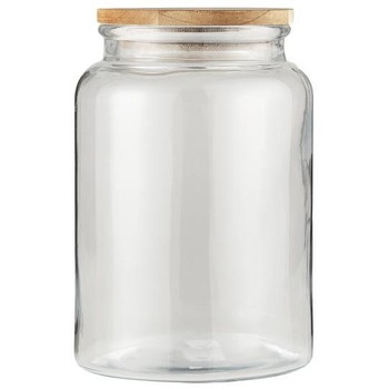 Opbevaringsglas m/trælåg 3000 ml
