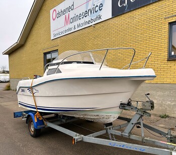 ​Ørnvik 450 CAB Med Yamaha 30hk Påhængsmotor